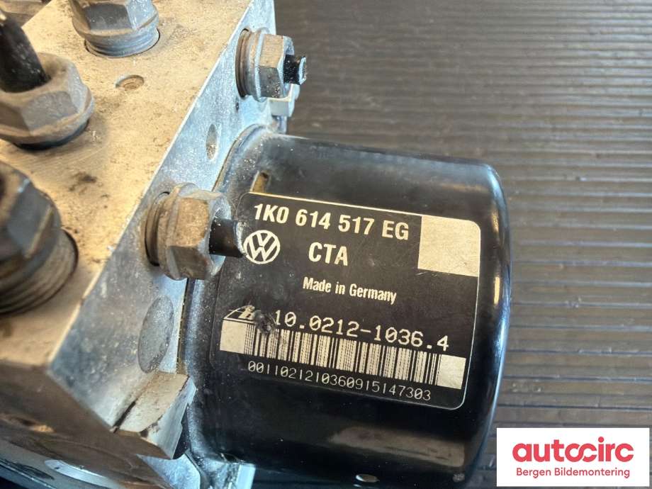 ABS sentral til Škoda Superb 2008-2015 (Type II)  (1K0 614 517 EG|)