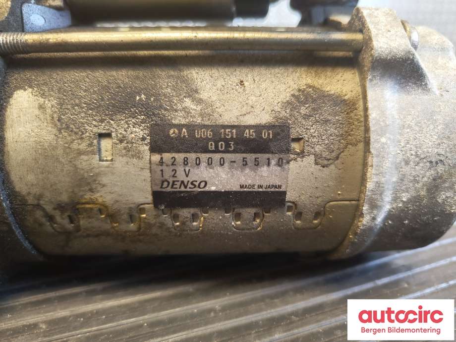Starter diesel til Mercedes E-Klasse 2009-2013 (Fase 1) (W212) (W212) (MERCEDES|A 006 151 45 01|A 651 906 00 26|)