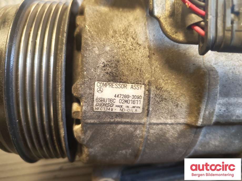 Aircondition kompressor til Mercedes E-Klasse 2009-2013 (Fase 1) (W212) (W212) (MERCEDES|A 002 230 92 11|A 003 230 29 11|)