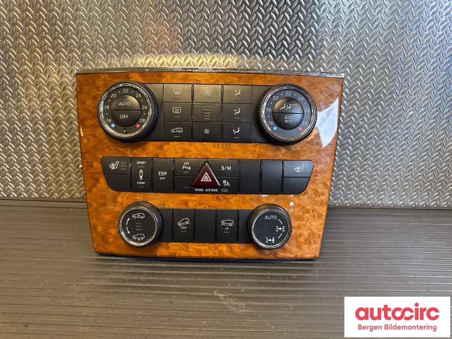 Varmeapparat betjening til Mercedes GL, 2006-2012 (X164) (X164) (A 164 870 73 10)