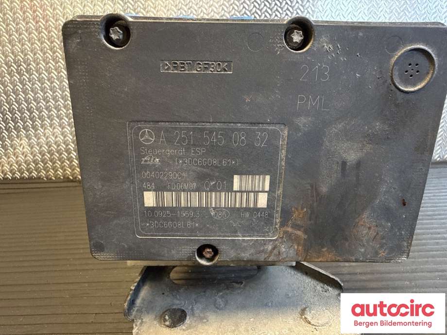 ABS sentral til Mercedes GL 2006-2012 (X164) (X164) (A 251 545 40 32|A 163 430 00 07|)