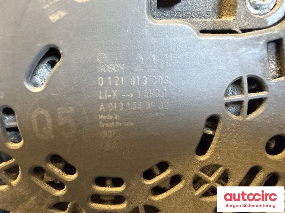 Dynamo til Mercedes GL 2006-2012 (X164) (X164) (A 013 154 09 02|)