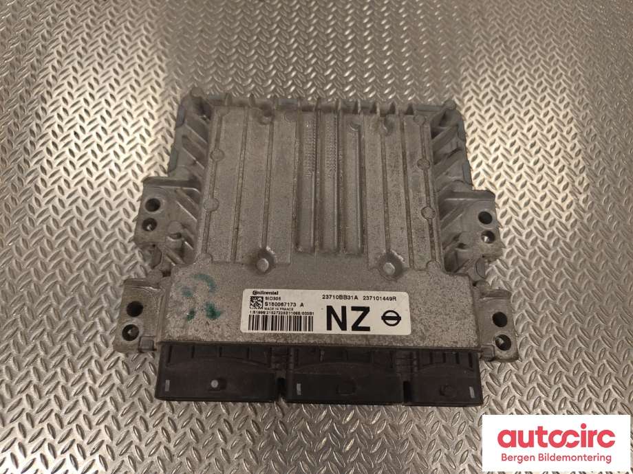 Styreenhet motor til Nissan Qashqai, 2010-2014 (Type I, Fase 2)  (2261100Q7D)