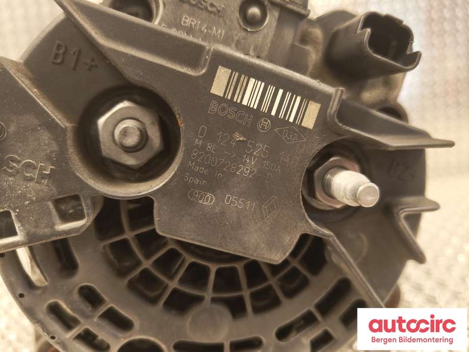 Dynamo til Nissan Qashqai 2010-2014 (Type I, Fase 2)  (2310000Q2J|)