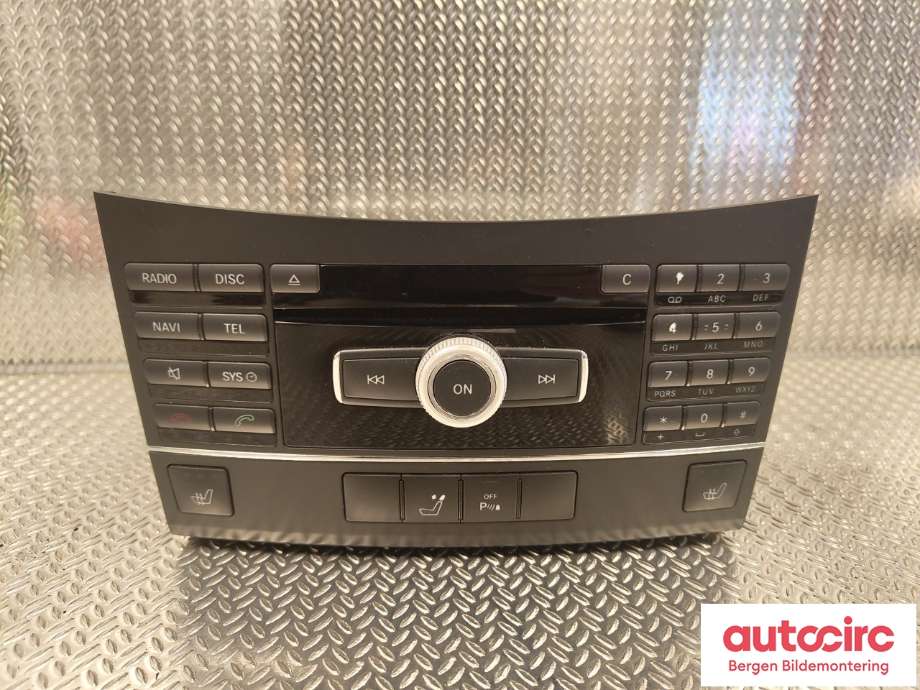 Bilstereo til Mercedes E-Klasse, 2009-2013 (Fase 1) (W212) (W212) (MERCEDES|A 212 900 69 05)