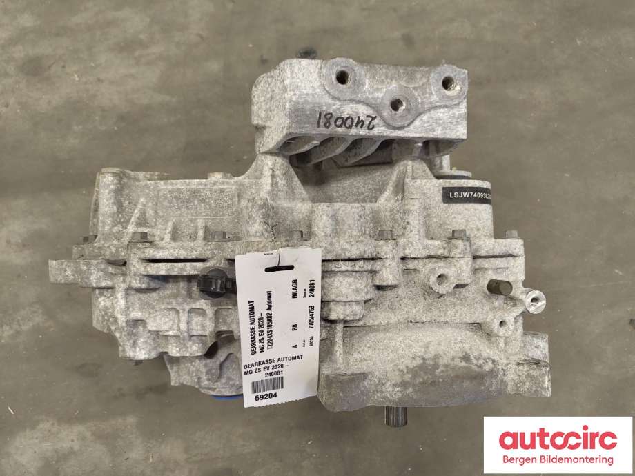 Girkasse automat til MG ZS EV 2019-2021 (Type I, Fase 1)