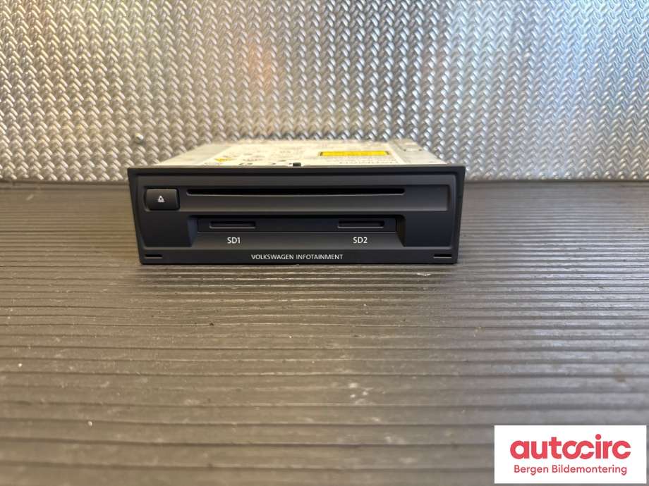 Bilstereo til VW e-Golf, 2014-2017 (Fase 1)  (3G0 035 020 C)