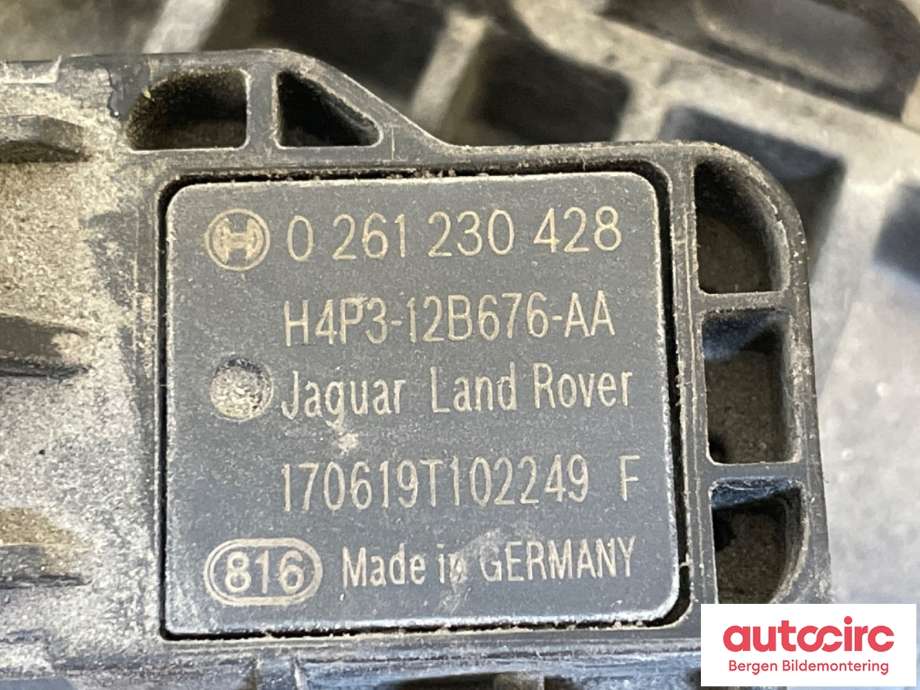 Manifold innsug til Jaguar F-PACE 2016-->> (X761) (X761) (JAGUAR|H4P39424BB|JDE39941|H4P3-9424-AB)
