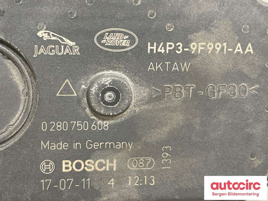 Spjeldhus til Jaguar F-PACE 2016-->> (X761) (X761) (JAGUAR|H4P39F991AA|JDE38630|0 280 750 608)