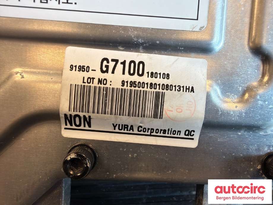 DCDC converter hybrid til Hyundai Ioniq Electric 2016-2019 (Fase 1) (91950G 7100|)