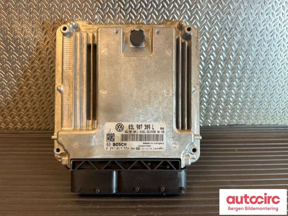 Styreenhet motor til VW Transporter / Caravelle, 2009-2015 (Fase 2) (T5) (T5) (03L 906 019 FJ)