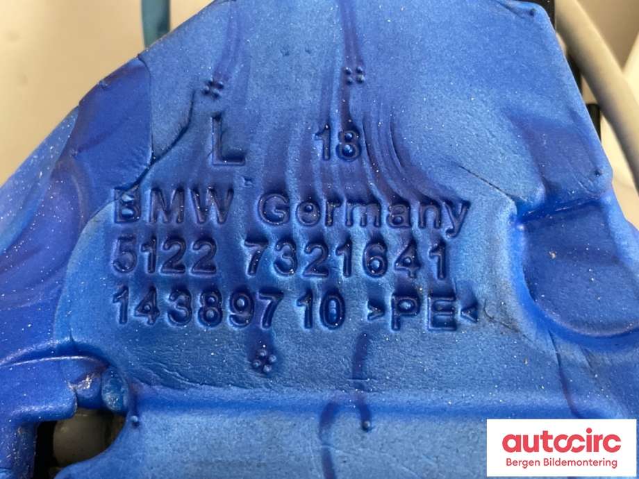 Dørhåndtak utv venstre bak til BMW 1-Serie 2011-2015 (Fase 1) (F20/F21) (F20/F21) (BMW|51 21 7 242 567|51 21 7 207 561|)
