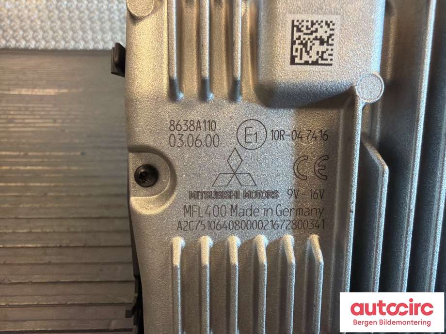Kamera til Mitsubishi Outlander 2015-->> (Type III, Fase 2) (8638A301|)