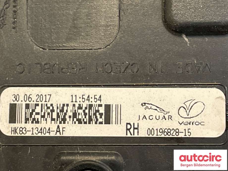Baklykt høyre til Jaguar F-PACE 2016-->> (X761) (X761) (JAGUAR|HK8313404AH|T4A14074|HK83-13404-AF)