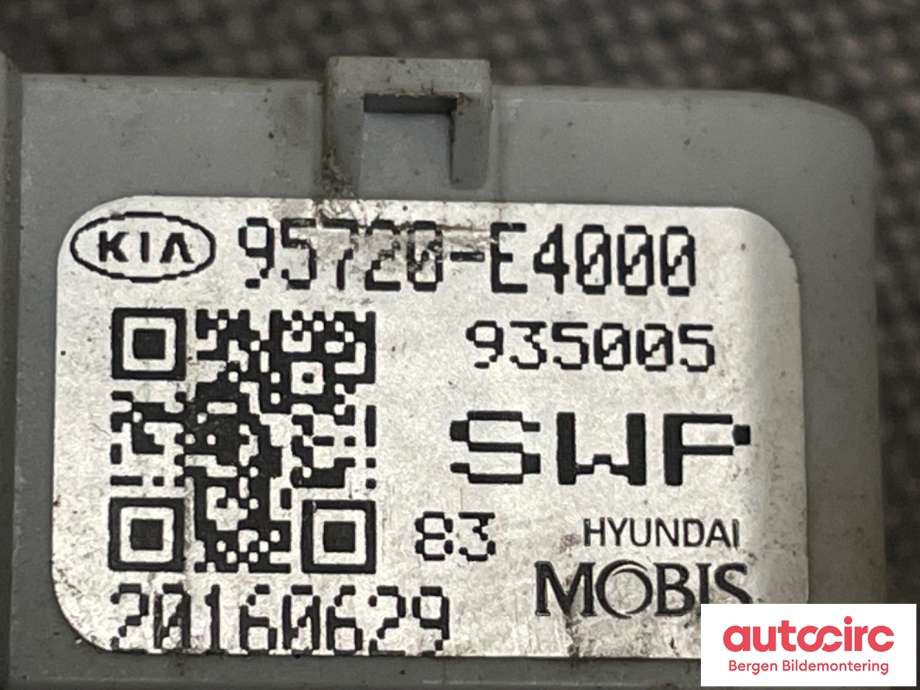 Parkeringssensor bak til Kia Soul 2014-2019 (Type II) (KIA|95720E40001D|)