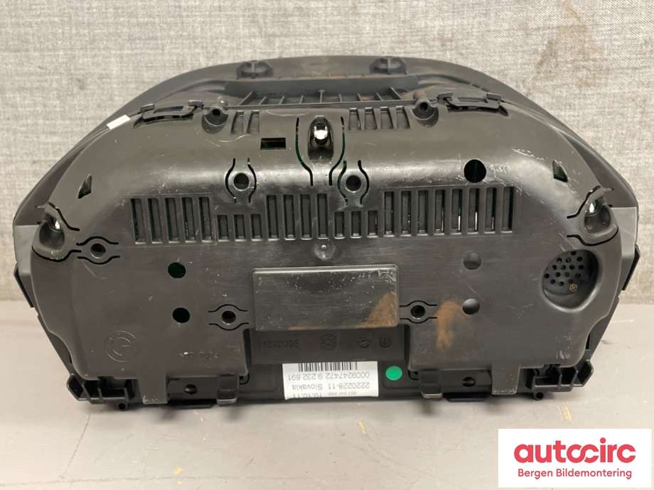 Instrumentpanel til BMW 1-Serie 2011-2015 (Fase 1) (F20/F21) (F20/F21) (BMW|62108792064|62108794208|6210 9276598)