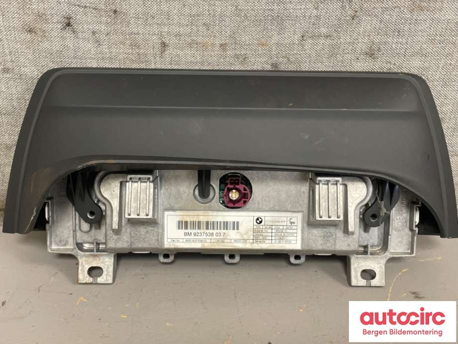 Instrument kjørecomputer til BMW 1-Serie 2011-2015 (Fase 1) (F20/F21) (F20/F21) (BMW|65 50 9 270 391|65500 9237538-03)