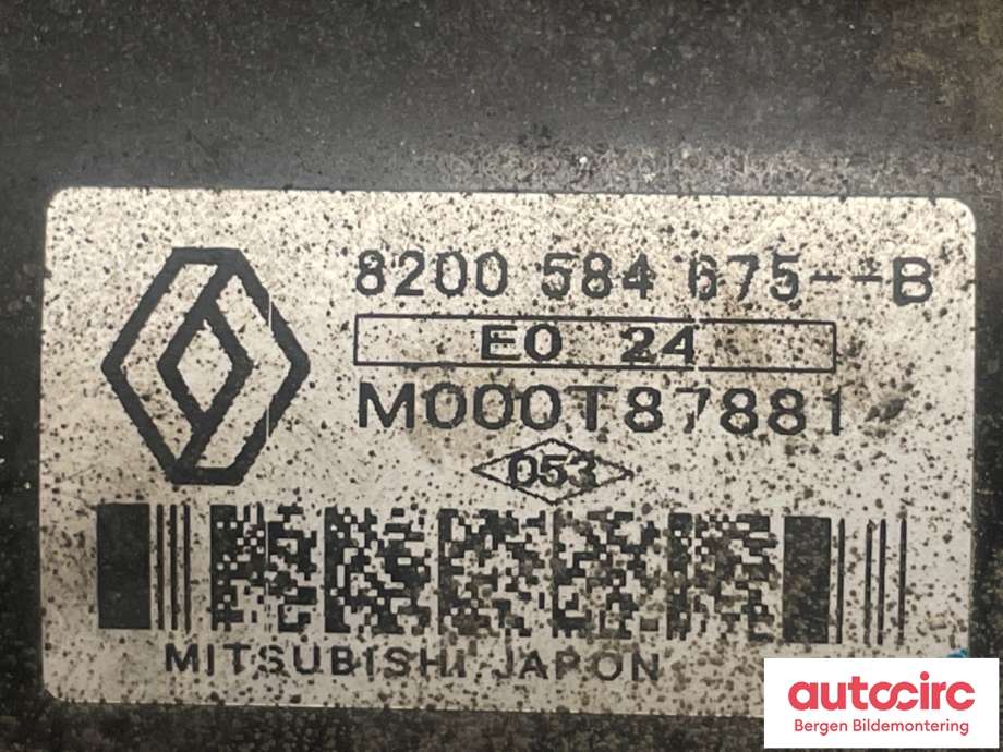 Starter diesel til Nissan Qashqai 2010-2014 (Type I, Fase 2)  (NISSAN|2330000Q0F||M000T87881)