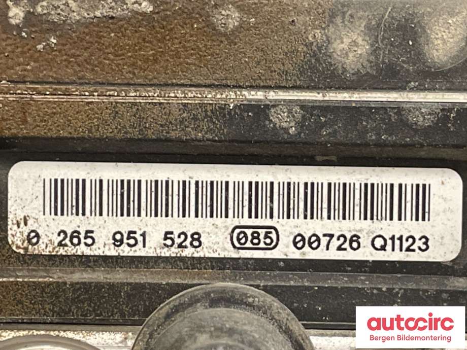 Styreenhet ABS til Nissan Qashqai 2010-2014 (Type I, Fase 2)  (NISSAN|47660BR13A||0 265 951 528)