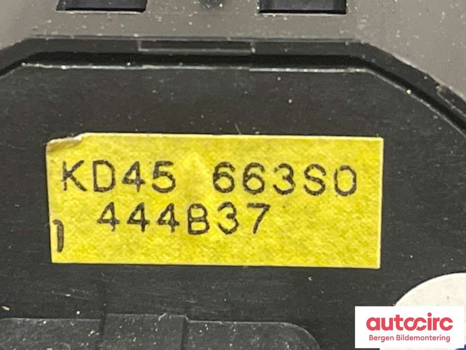 Bryter start/stopp til Mazda CX-5 2012-2017 (Type I)  (MAZDA|KD45-66-3S0||KD45 663S0)