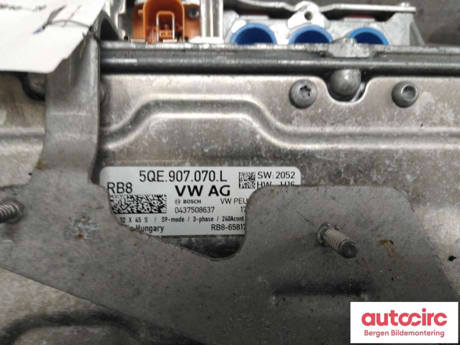 Inverter elbil til VW e-Golf 2017-2020 (Fase 2)  (VOLKSWAGEN|5QE.907.070.L|)