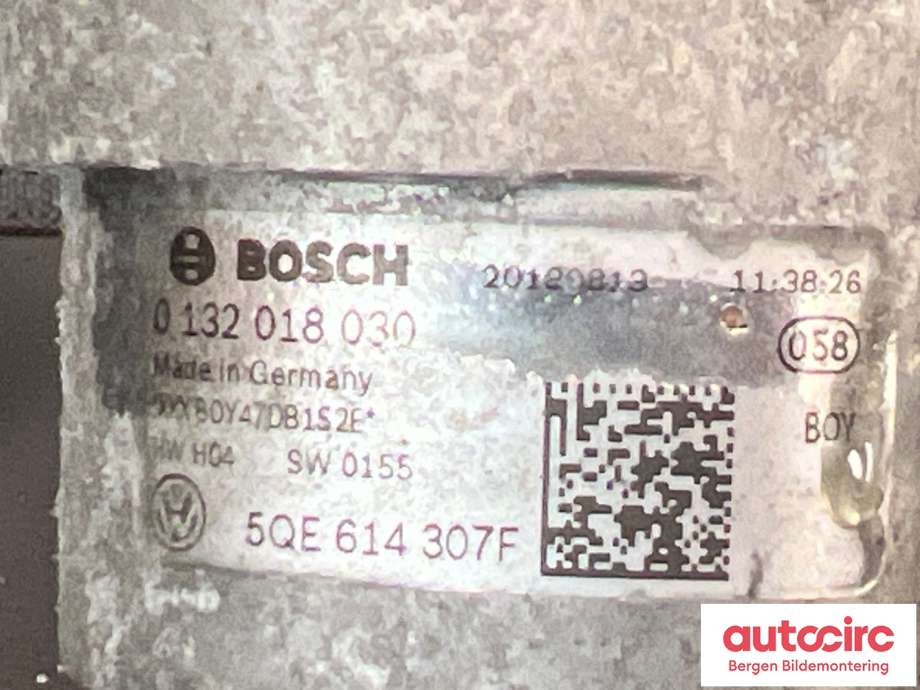 Bremsefordeler til VW e-Golf 2017-2020 (Fase 2)  (VOLKSWAGEN|5QE 614 307 H||5QE 614 307F)
