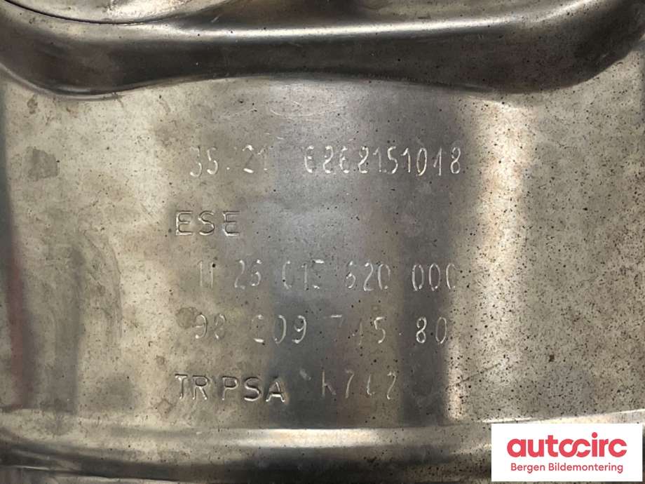 Katalysator til Peugeot Expert 2016-->> (Type III)  (PEUGEOT|98 171 062 80|)