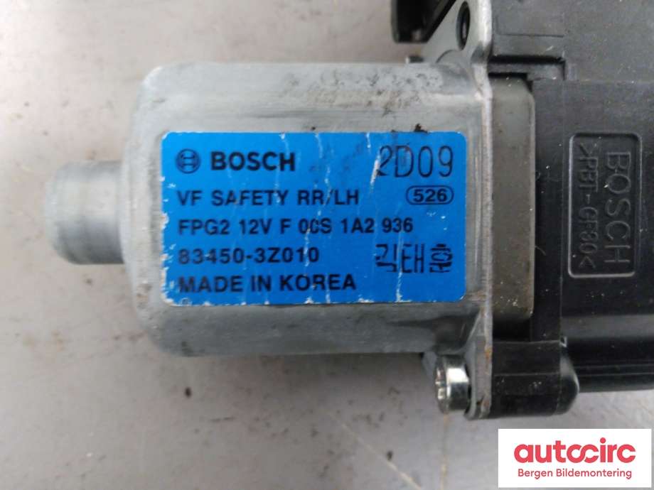 Ruteheis venstre til Hyundai i40 2012-2017  (HYUNDAI|83450 3Z010||83450-3Z010)