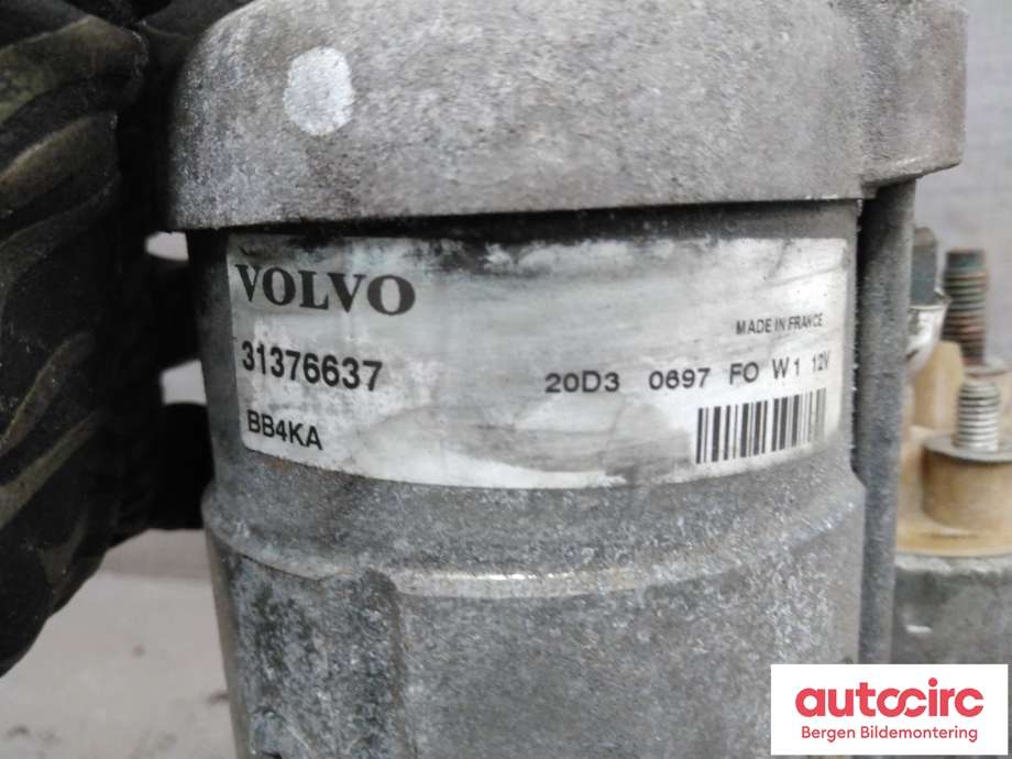 Starter diesel til Volvo V40 2012-2019  (VOLVO|36001519||31376637)