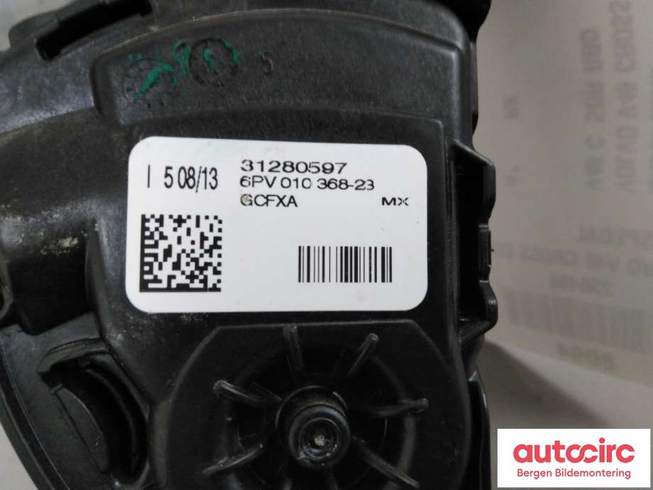 Pedal gass til Volvo V40 2012-2019  (VOLVO|31280597|)