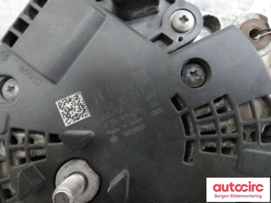 Dynamo til VW Passat 2011-2015 (B7) (B7) (VOLKSWAGEN|03L 903 024 K||03L 903 024 F)