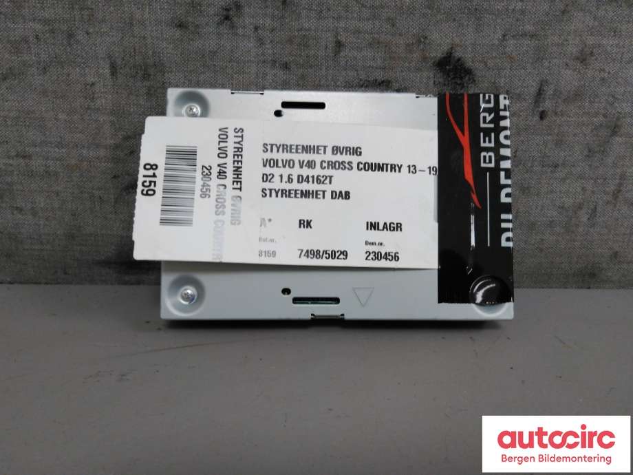 Styreenhet diverse til Volvo V40 2012-2019  (VOLVO|30644931|)