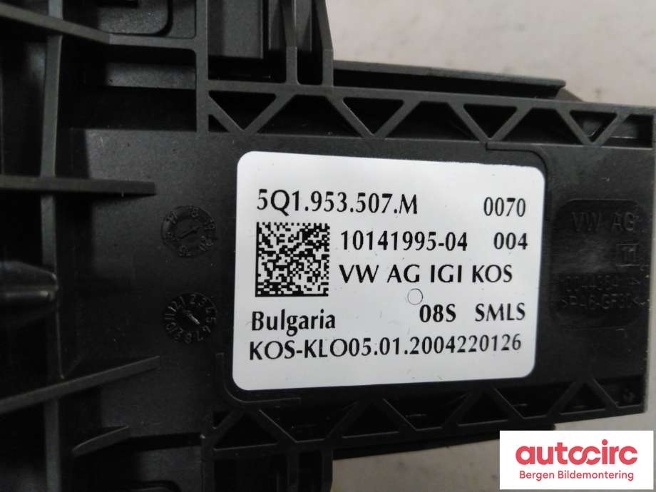 Bryter combi til VW e-Golf 2017-2020 (Fase 2)  (VOLKSWAGEN|5Q1 953 507 M|)