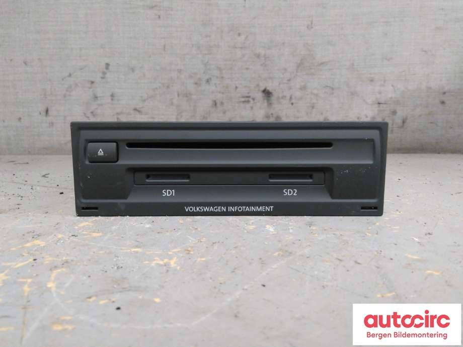 Bilstereo forsterker til VW e-Golf 2017-2020 (Fase 2) (VOLKSWAGEN|5NA 035 020 F|)