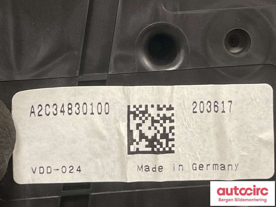 Speedometer til VW Golf VII 2012-2017 (Fase 1)  (VOLKSWAGEN|5G0 920 860 A|)