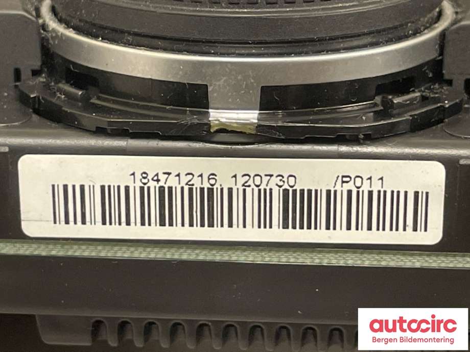 Varmeapparat betjening til VW Golf VII 2012-2017 (Fase 1)  (VOLKSWAGEN|5G0 907 044 BE||5G0 907 044 S)
