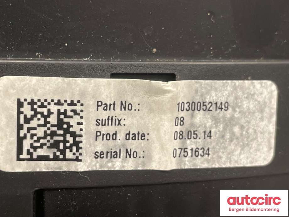 Speedometer til Mercedes A-Klasse 2012-2018 (W176) (W176) (MERCEDES|A 176 900 95 01|)