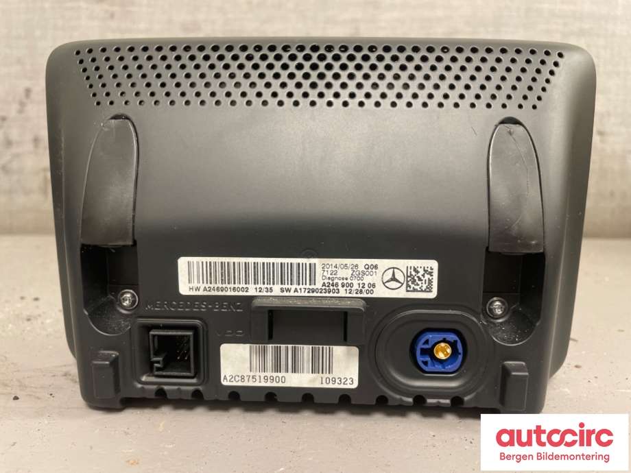 Instrument kjørecomputer til Mercedes A-Klasse 2012-2018 (W176) (W176) (MERCEDES|A 246 900 12 06|)