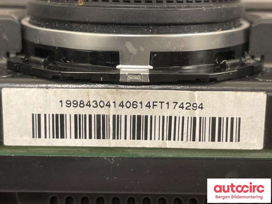 Varmeapparat betjening til VW Golf VII 2012-2017 (Fase 1)  (VOLKSWAGEN|5G0 907 044 BD|)