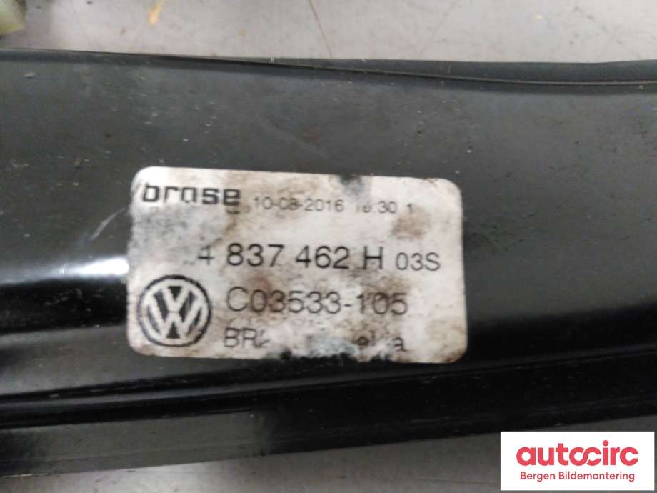 Ruteheis til VW e-Golf 2014-2017 (Fase 1)  (VOLKSWAGEN|5G4 837 462 H|)