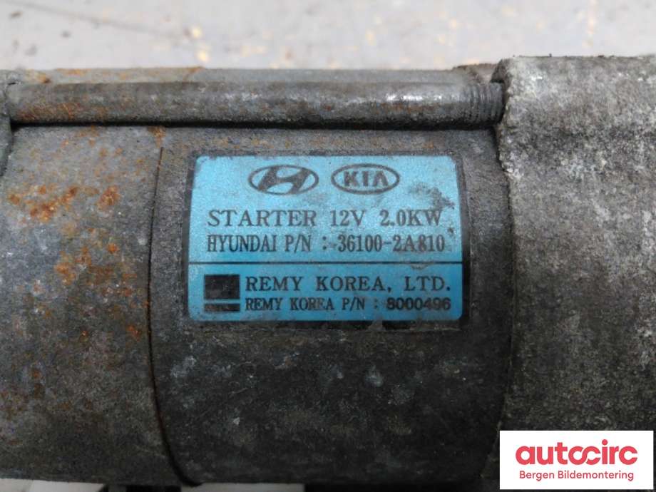 Starter diesel til Hyundai i40 2012-2017  (HYUNDAI|361002A830|)