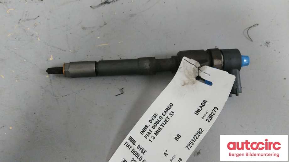Dyse innsprøyting diesel til Fiat Doblo 2010-->> (Type II) (FIAT|71798325|71798326|0445110 614)