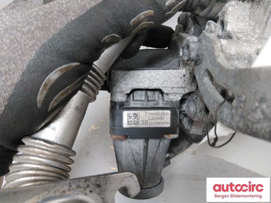 EGR-ventil til Fiat Doblo 2010-->> (Type II) (FIAT|55249455|71796553|55278867)