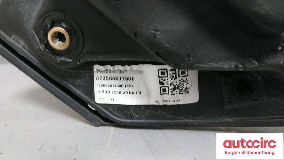Speil venstre til Fiat Doblo 2010-->> (Type II)  (FIAT|735668179|)