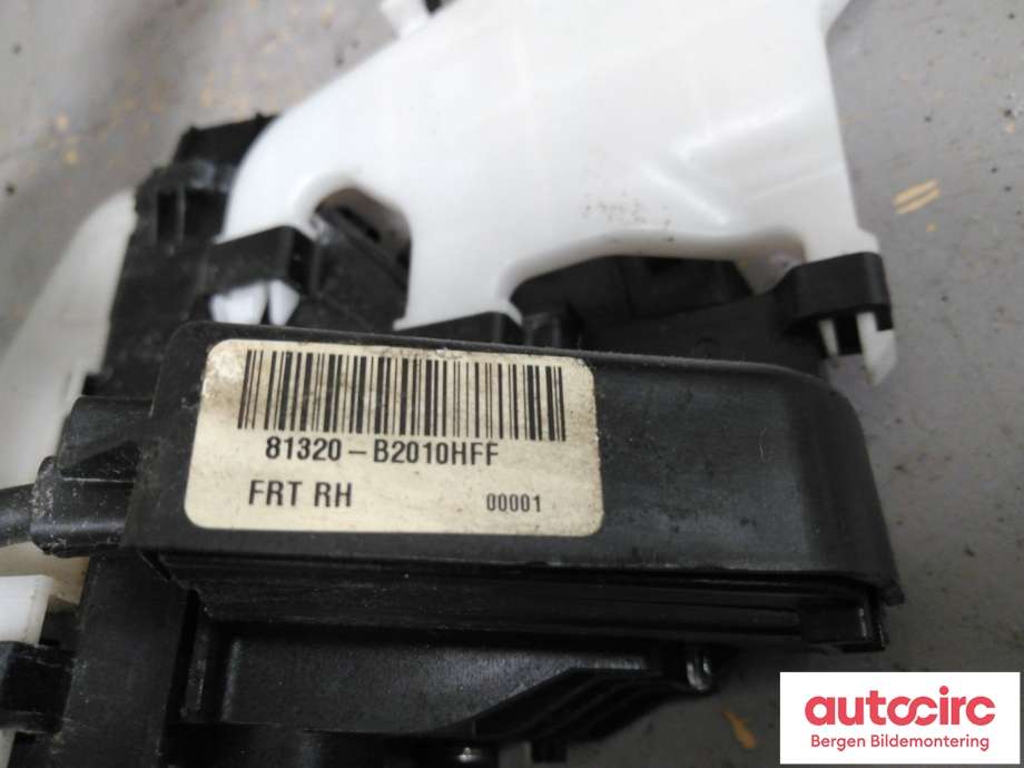 Låsekasse høyre til Kia Soul 2014-2019 (Type II) (KIA|81320B 2010|)