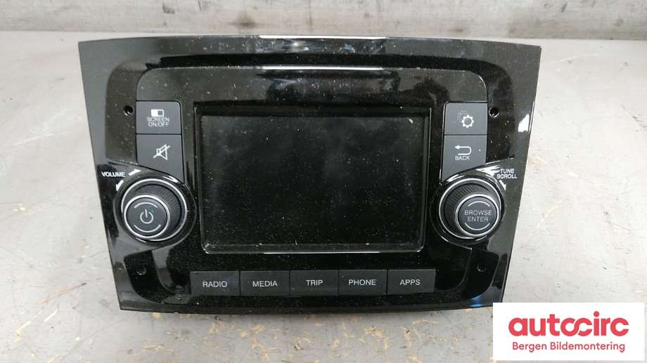 Bilstereo til Fiat Doblo 2010-->> (Type II) (FIAT|735659084|735735136|07356590840)