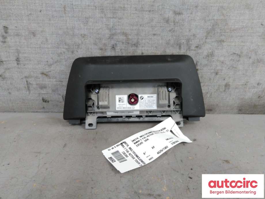Instrument kjørecomputer til BMW 2-Serie 2014-2021 (F22/F23) (F22/F23) (BMW|65 50 8 803 368|)