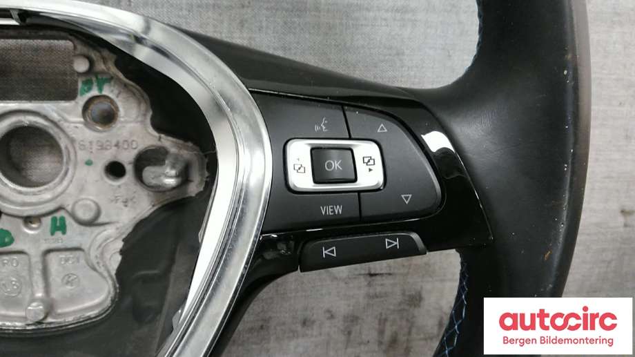 Ratt til VW e-Golf 2017-2020 (Fase 2)  (VOLKSWAGEN|5G0 419 091 BG|)