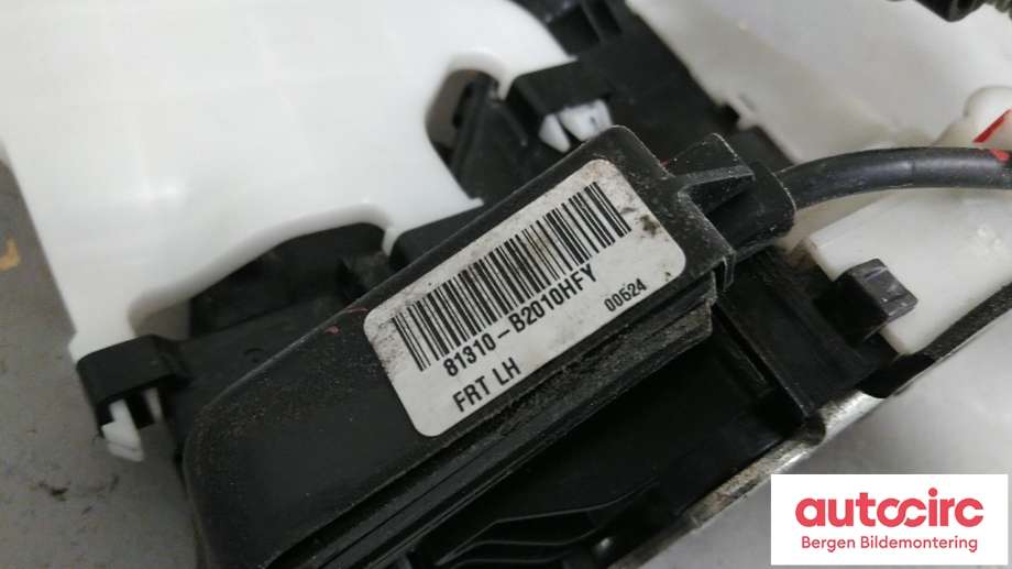 Låsekasse venstre til Kia Soul 2014-2019 (Type II)  (KIA|81310B2010|)