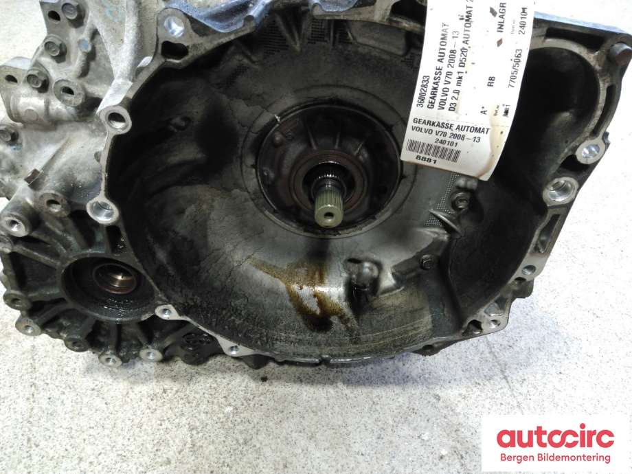 Girkasse automat til Volvo V70 2007-2013 (Type III, Fase 1) (VOLVO|36002833|)